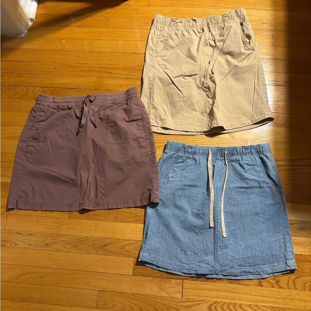 3 LL Bean Skirts